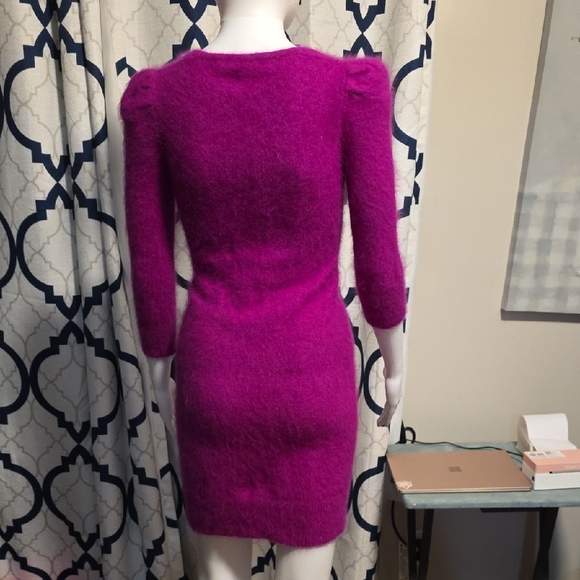 Moda International Vibrant Pink Mini Dress - Picture 2 of 3